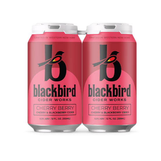 Blackbird Cider Cher Berry 4Pk