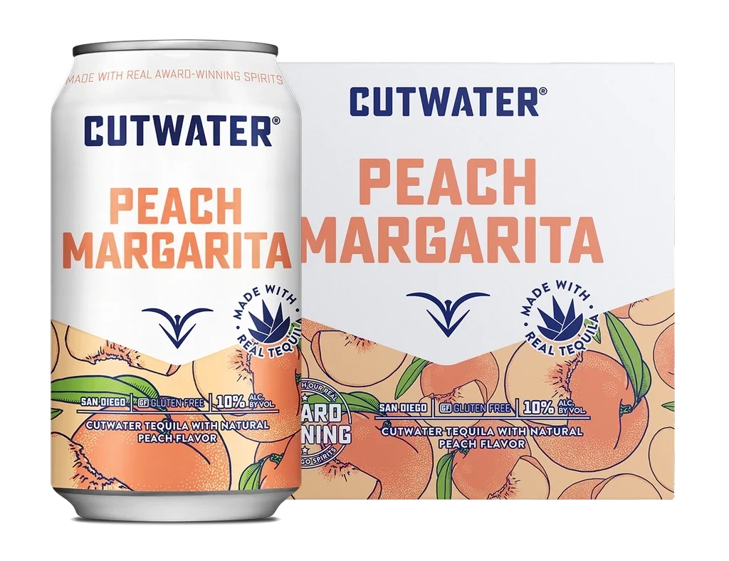 Cutwater Peach Margarita 4Pk