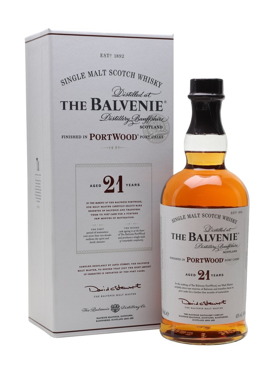 The Balvenie 21 Year Old Portwood 750ml