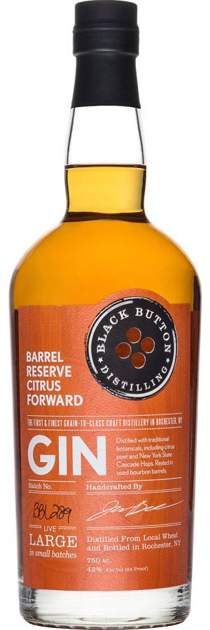 Black Button Gin Barrel Reserve 750ml