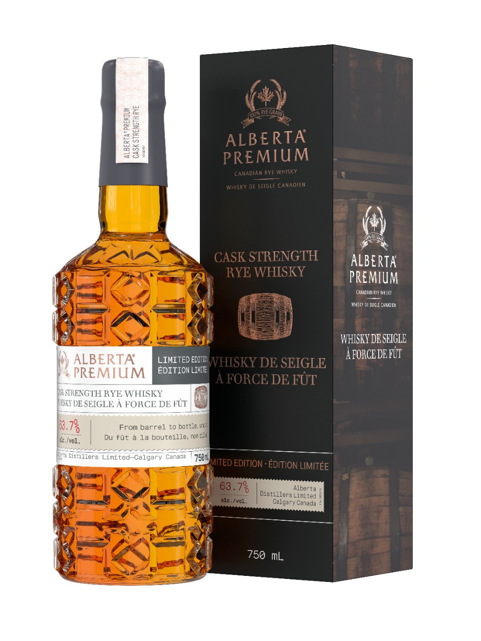 Alberta Premium Cask Strength Rye 750ml
