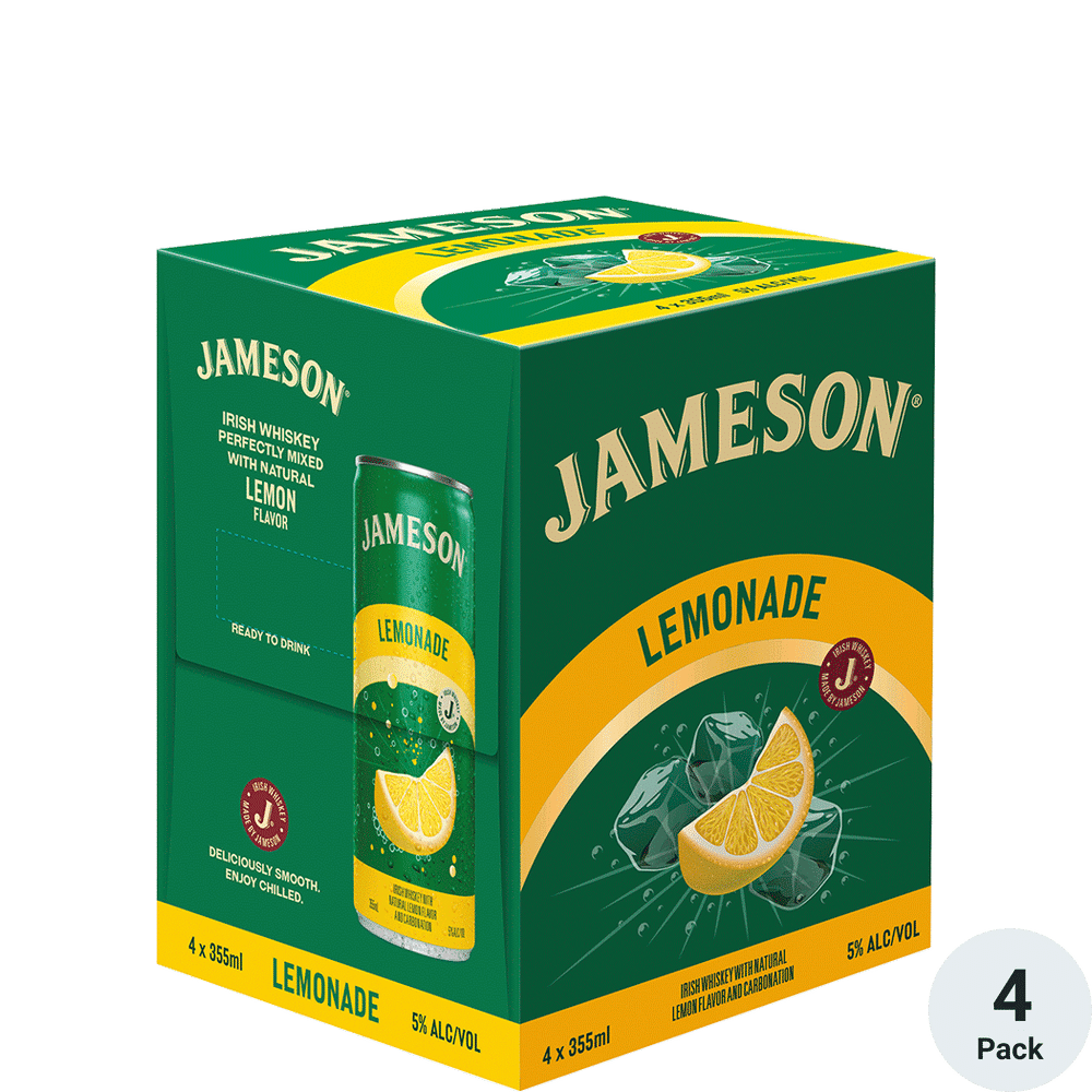 JAMESON & LEMONADE 4PK