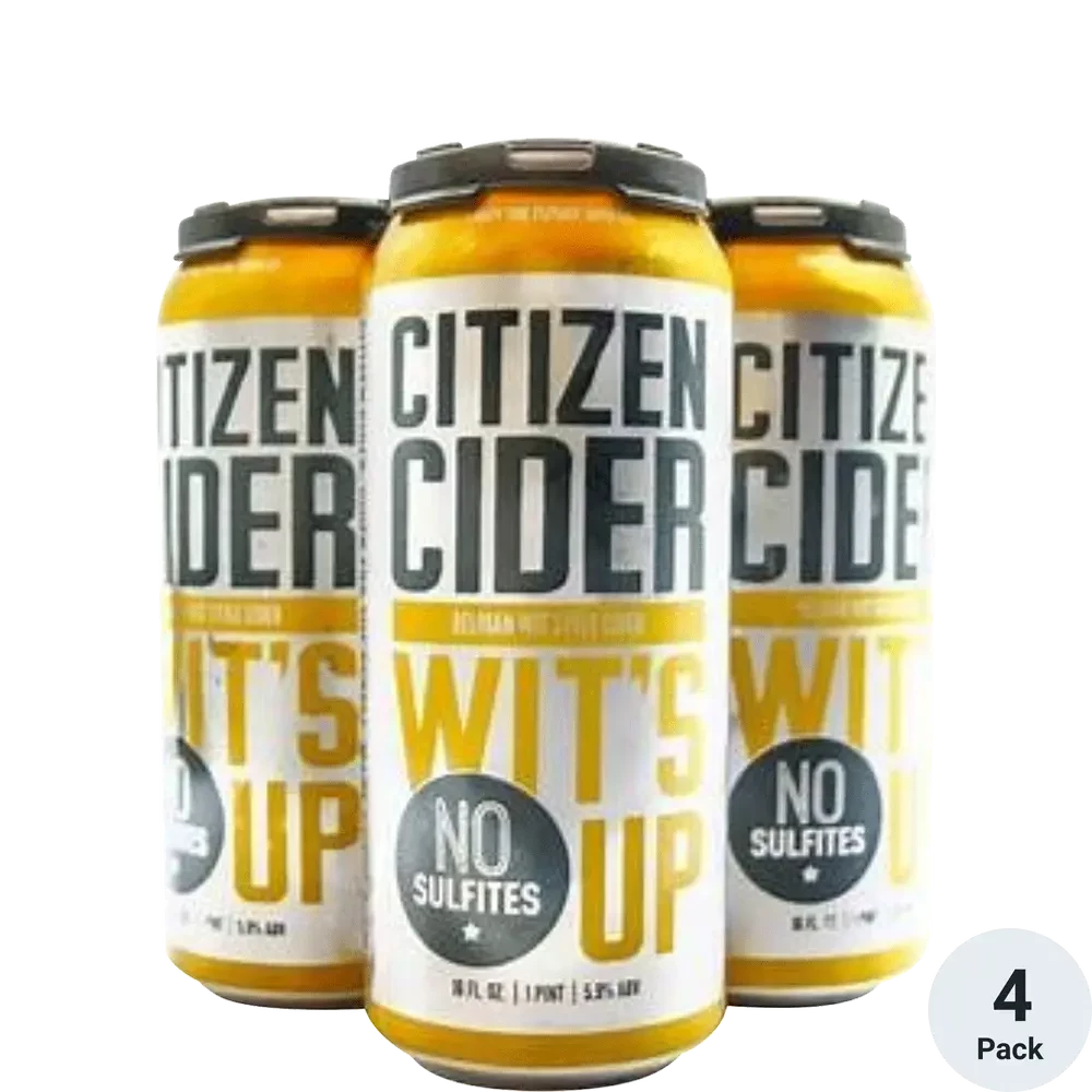 Citizen Cider Wits Up 4Pk 16oz
