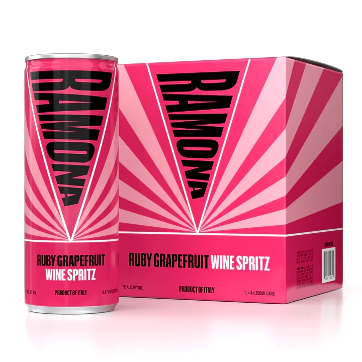 Ramona Ruby Grapefruit 4Pk-250