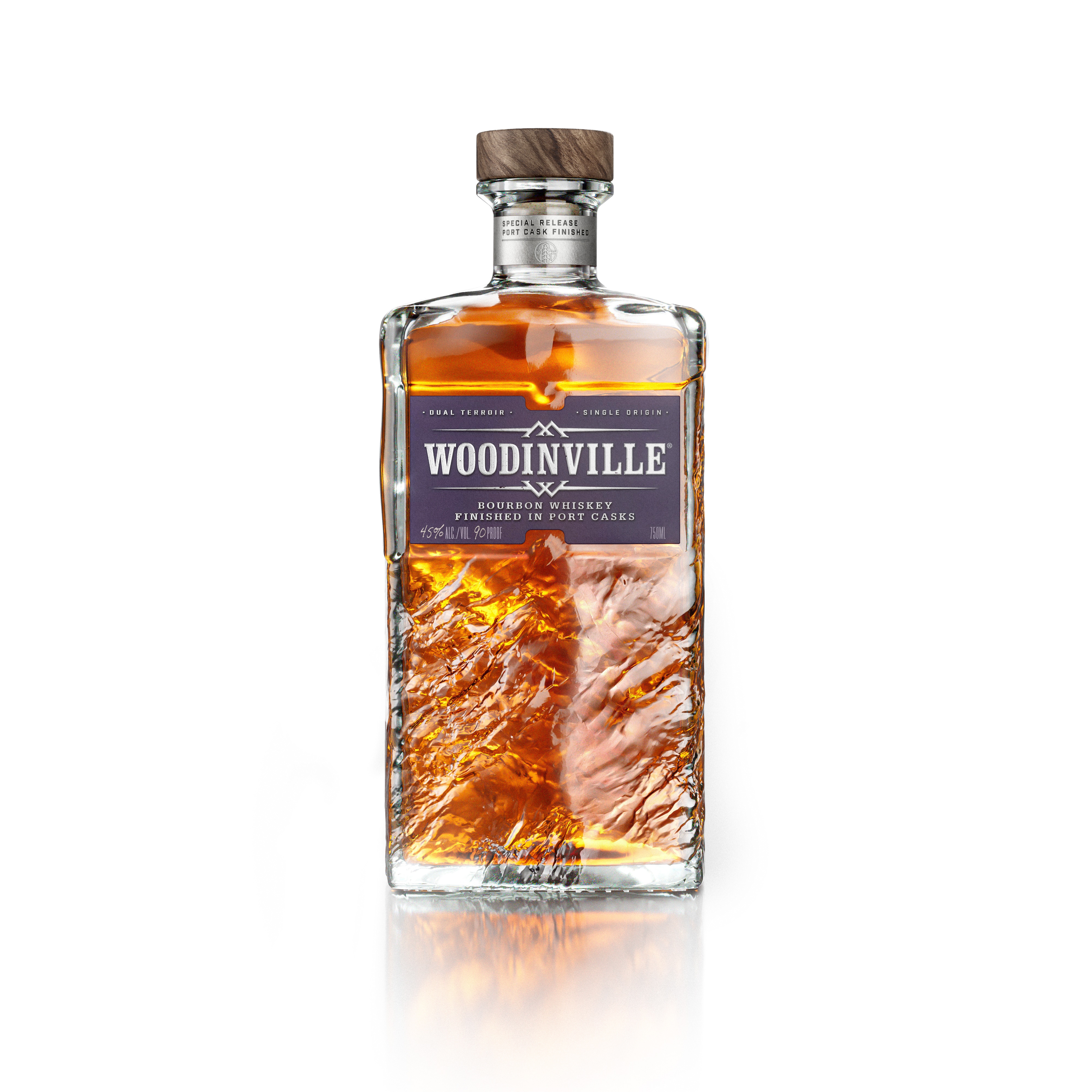 Woodinville Straight Bourbon Whiskey Port Cask Finish 750ml