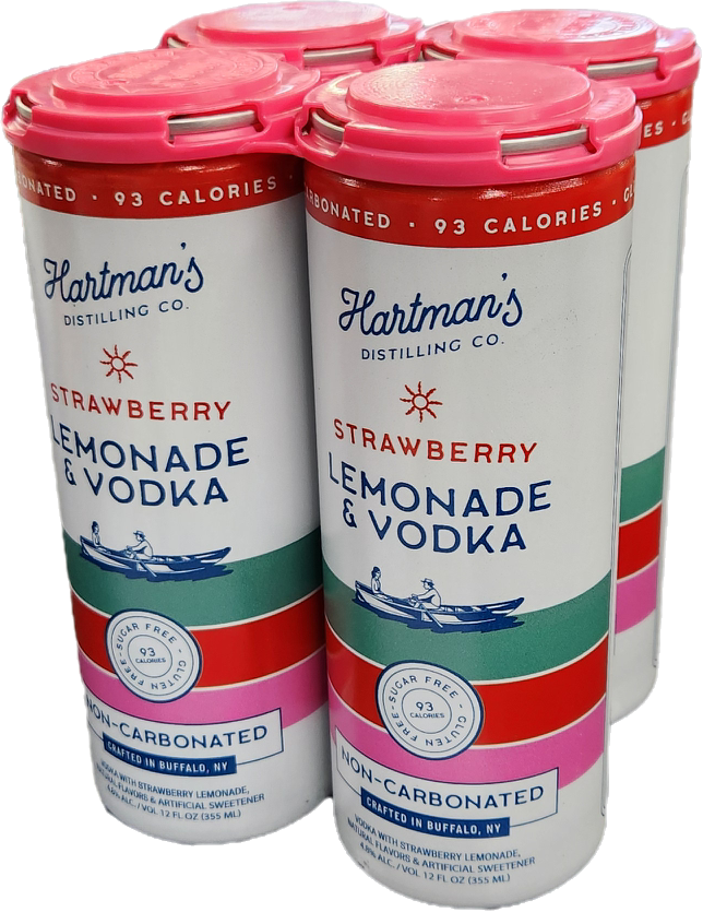 Hartman's Distilling Co. Strawberry Lemonade 355ml