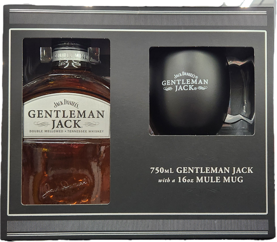 GENTLEMAN JACK W/ MUG 750