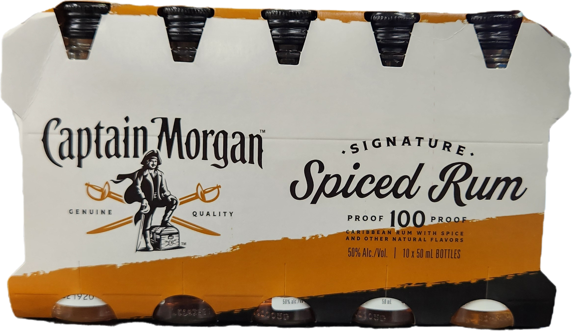 CAPTAIN MORGAN 100PF 10PK-50