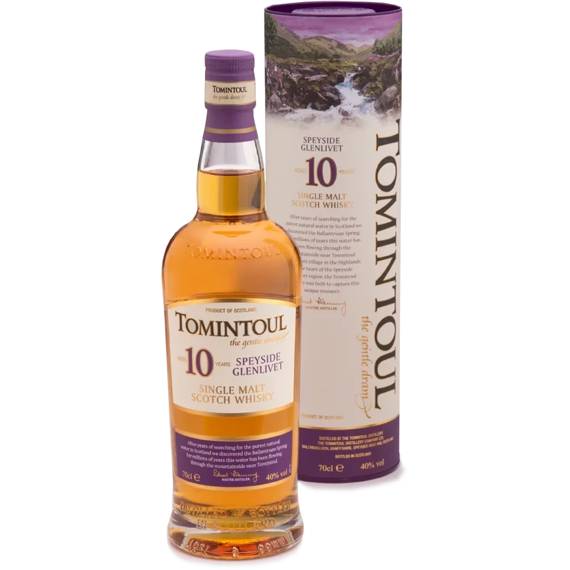 TOMINTOUL 10YR SCOTCH 750