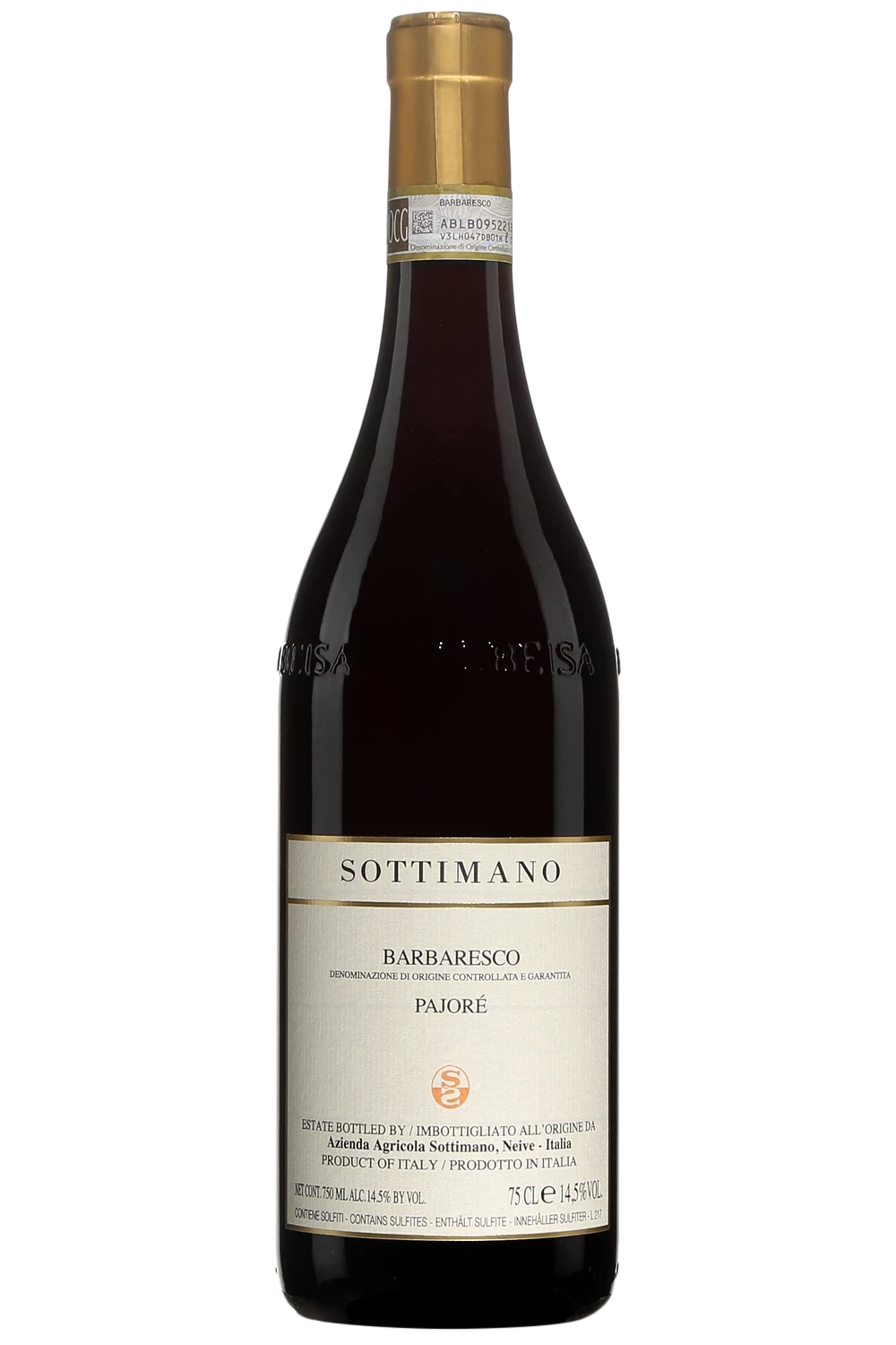 SOTTIMANO BARBARESCO PAJ '08