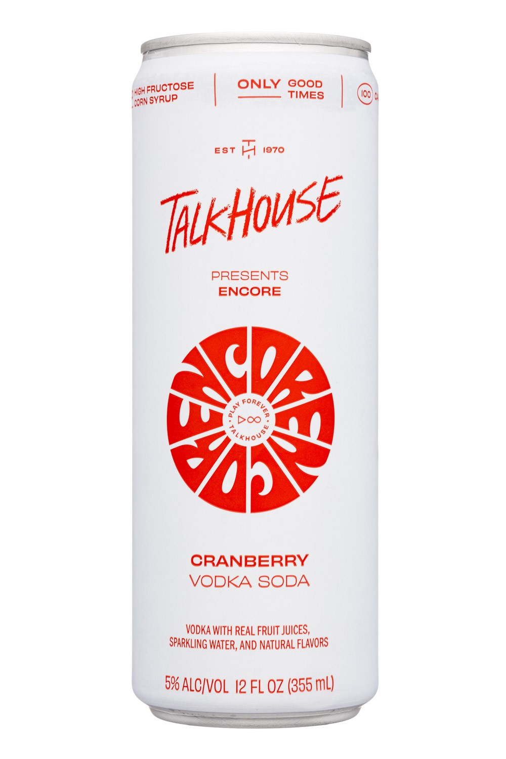TALKHOUSE VODKA CRAN 4PK-DQ