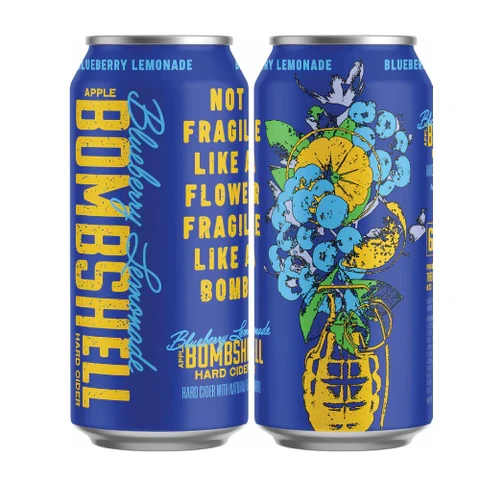 Three Brothers Bombshell Blueberry Hard Cider 473ml