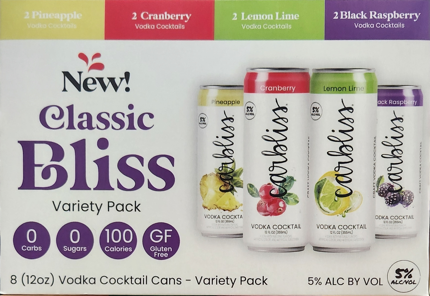 CARBLISS CLASSIC BLISS 8PK