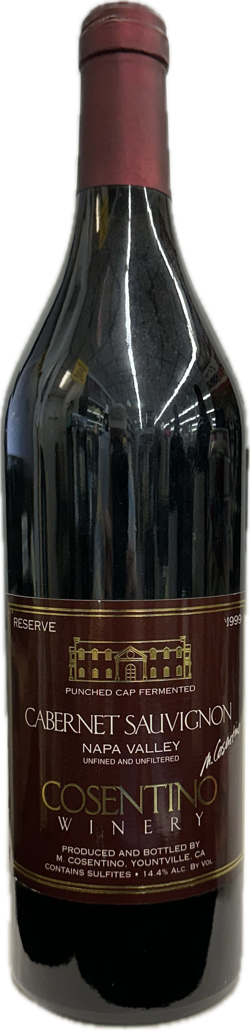 COSENTINO RES CAB SAUV 750