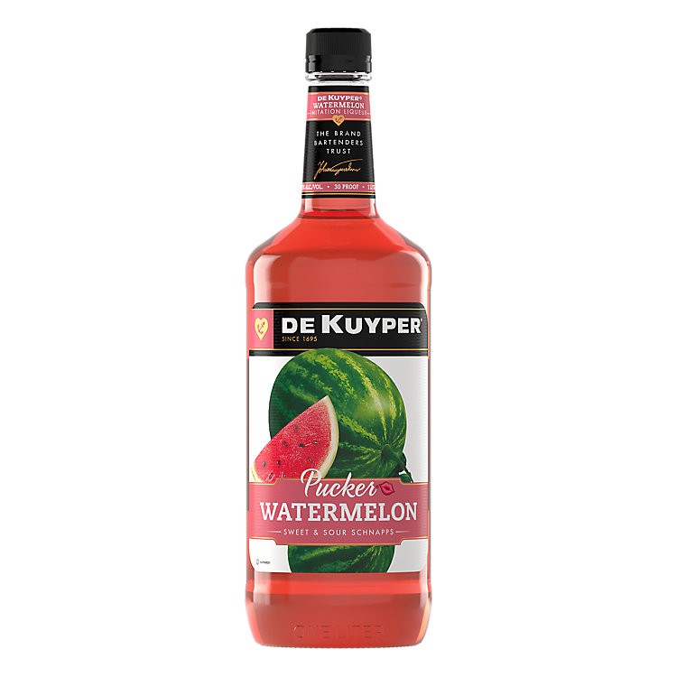 Dekuyper Watermelon Pucker Schnapps 1L