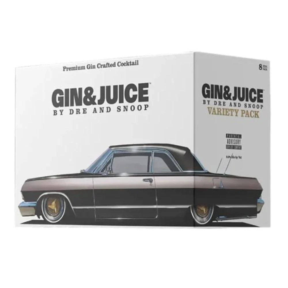 Gin & Juice By Dre And Snoop Variety Pack 8Pk 12oz Cans