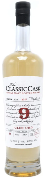 GLEN ORD 9YR (CC) 750