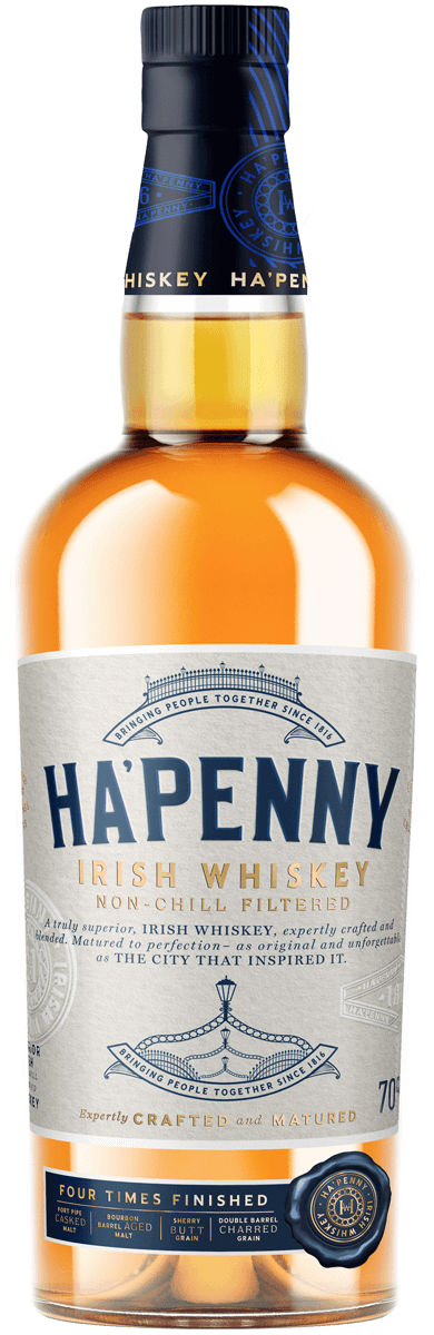 HA' PENNY IRISH 750