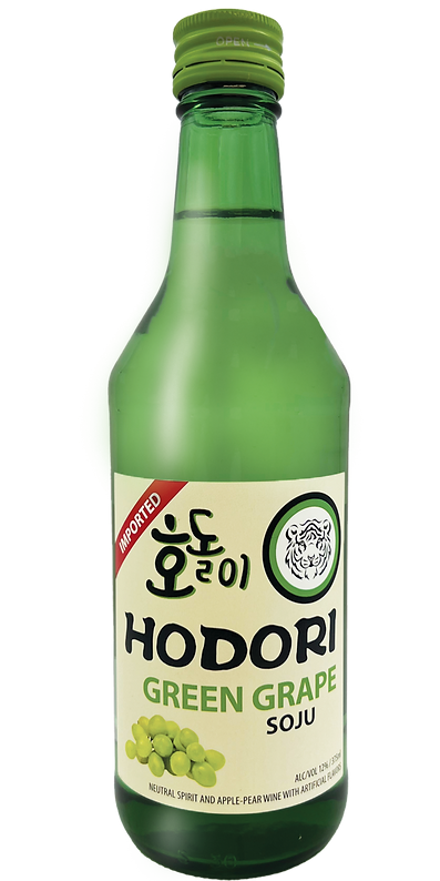 HODORI GREEN GRAPE SOJU 375