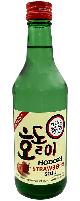 HODORI STRAWBERRY SOJU 375