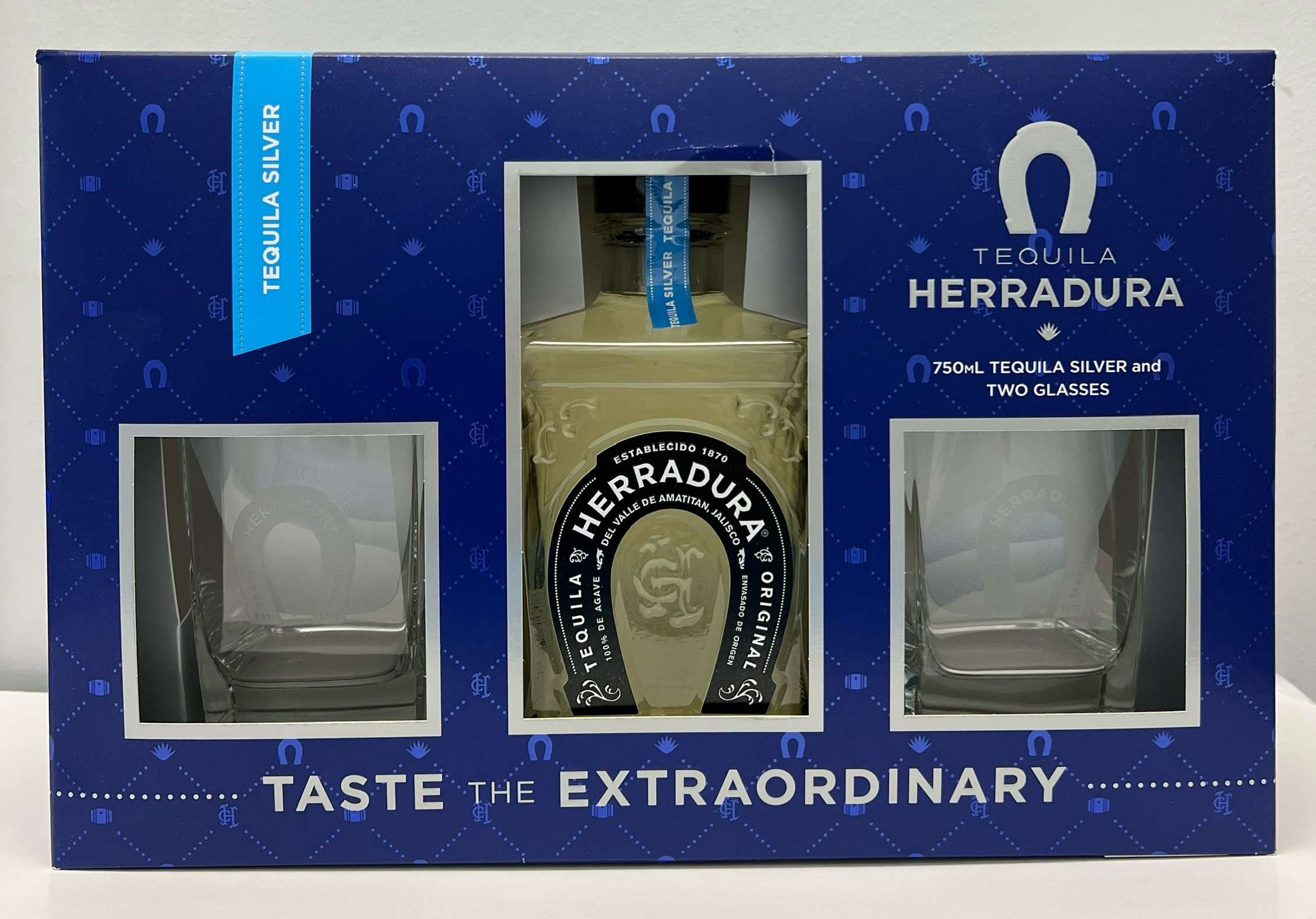 HERRADURA BLANCO 750/2 GLASS