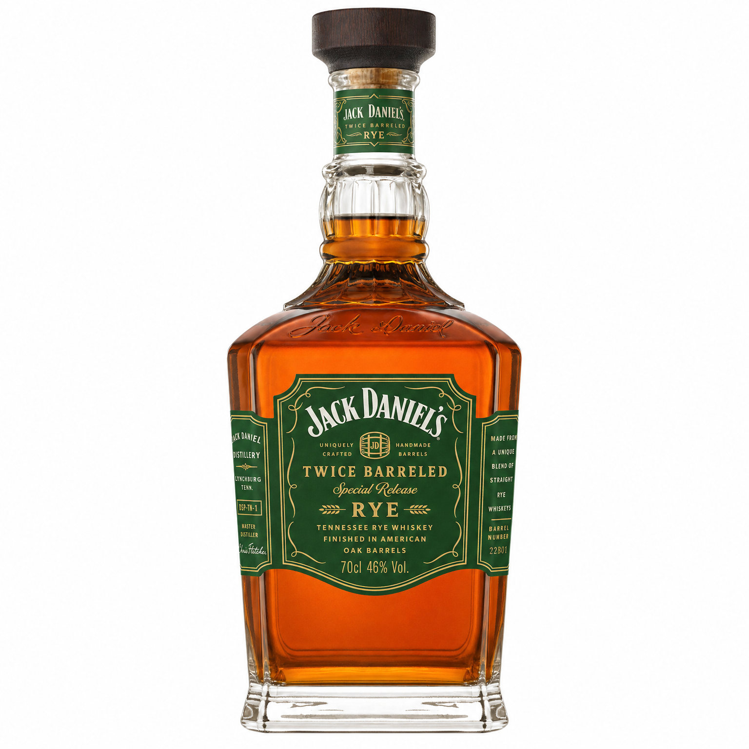 Jack Daniel's Twice Barreled Rye 700ml