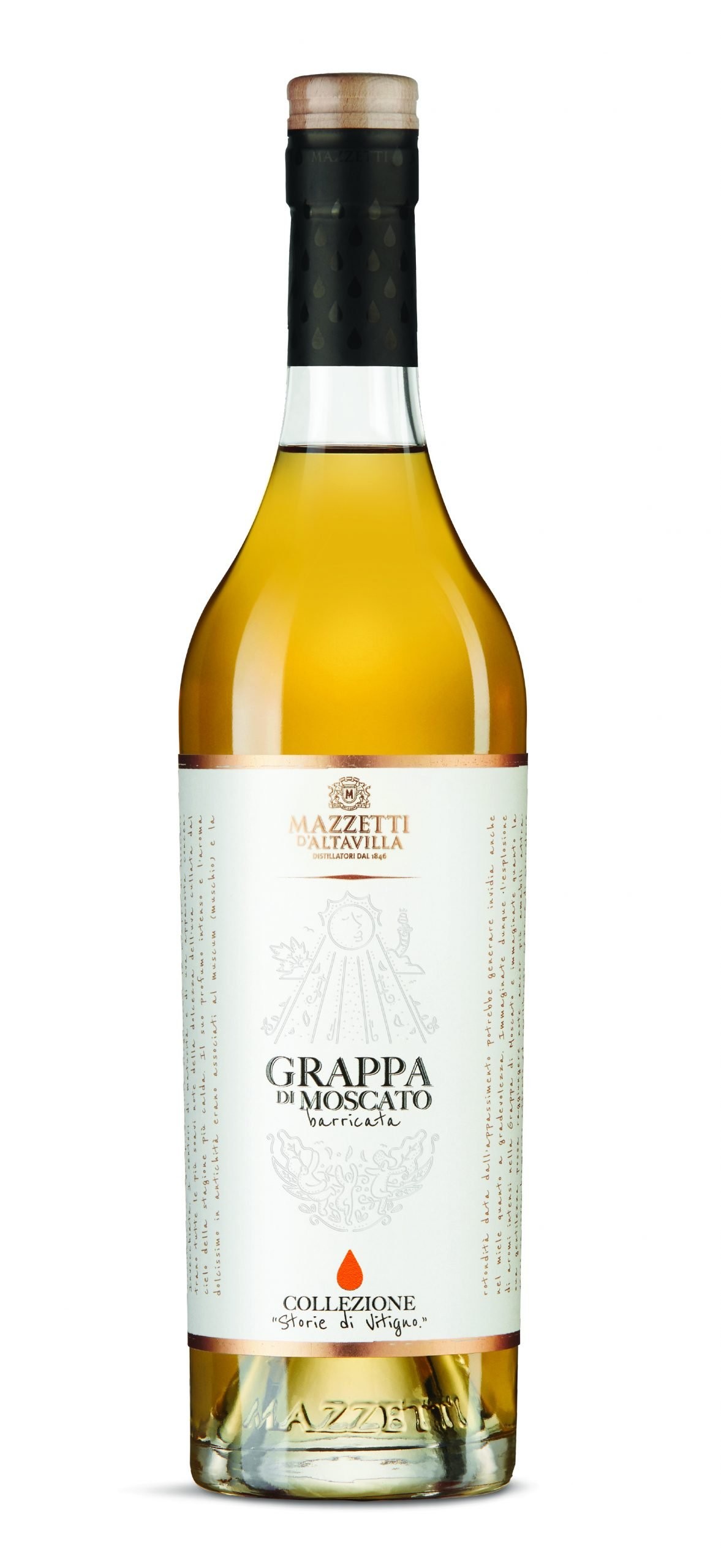 MAZZETTI MOSCATO GRAPPA 750-DQ