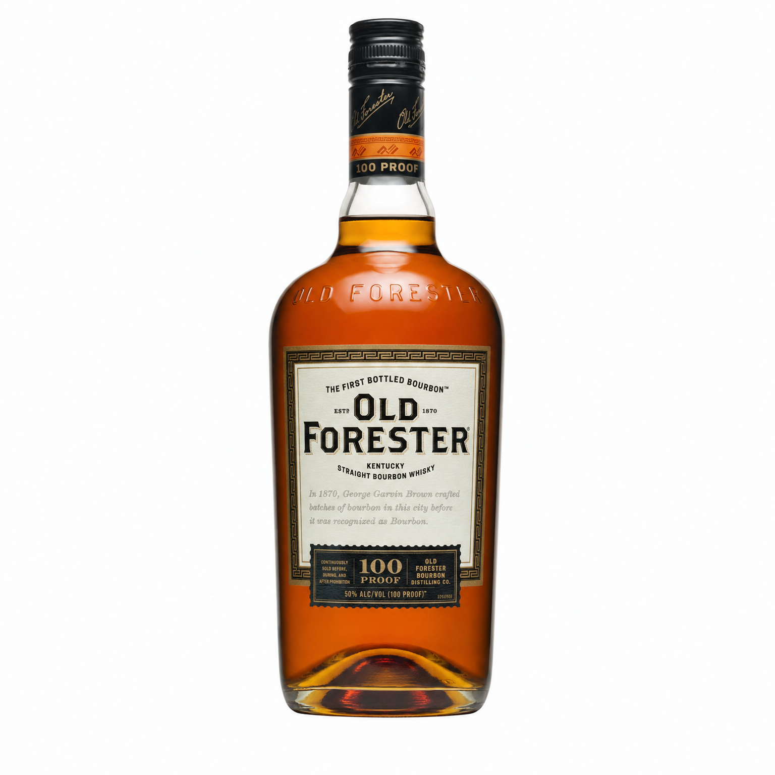 Old Forester 100 Proof Kentucky Straight Bourbon Whisky 750ml