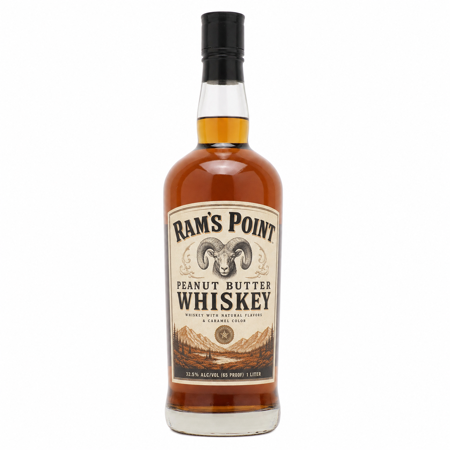 Ram's Point Peanut Butter Whiskey 1L