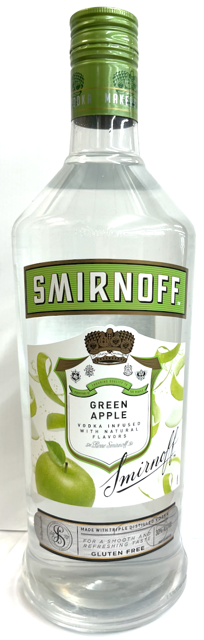 SMIRNOFF GREEN APPLE 1.75