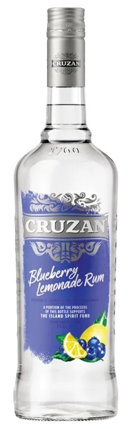 CRUZAN BLUEBERRY LEMONADE L-PL