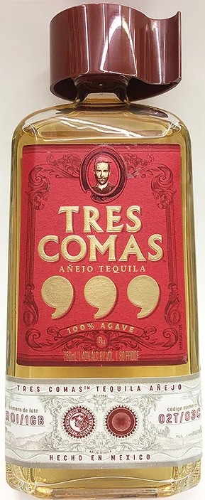 TRES COMAS ANEJO 750