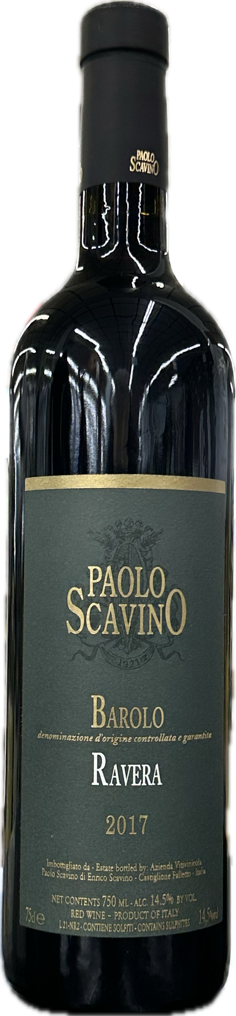 SCAVINO BAROLO RAVERA 2017 750