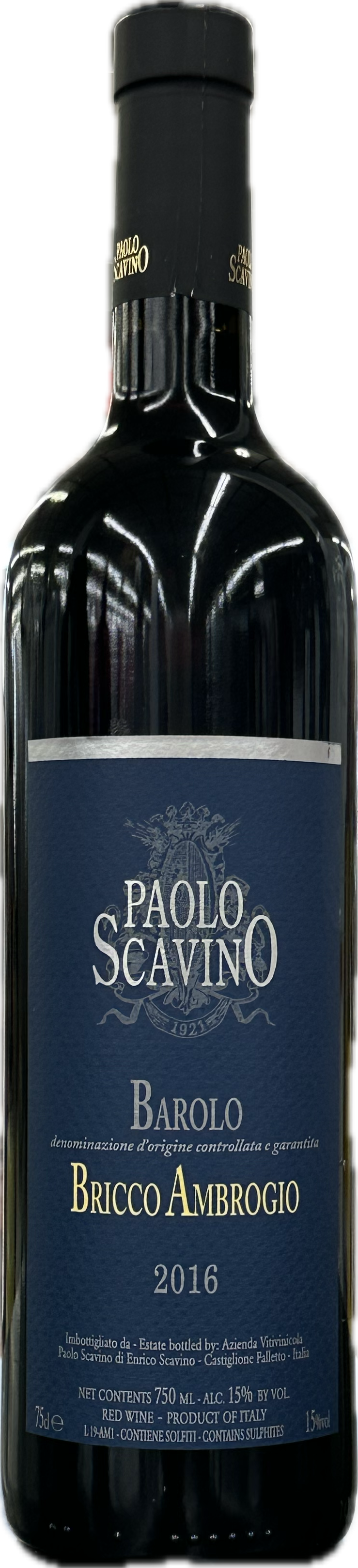 SCAVINO BAROLO BRICCO 2016 750