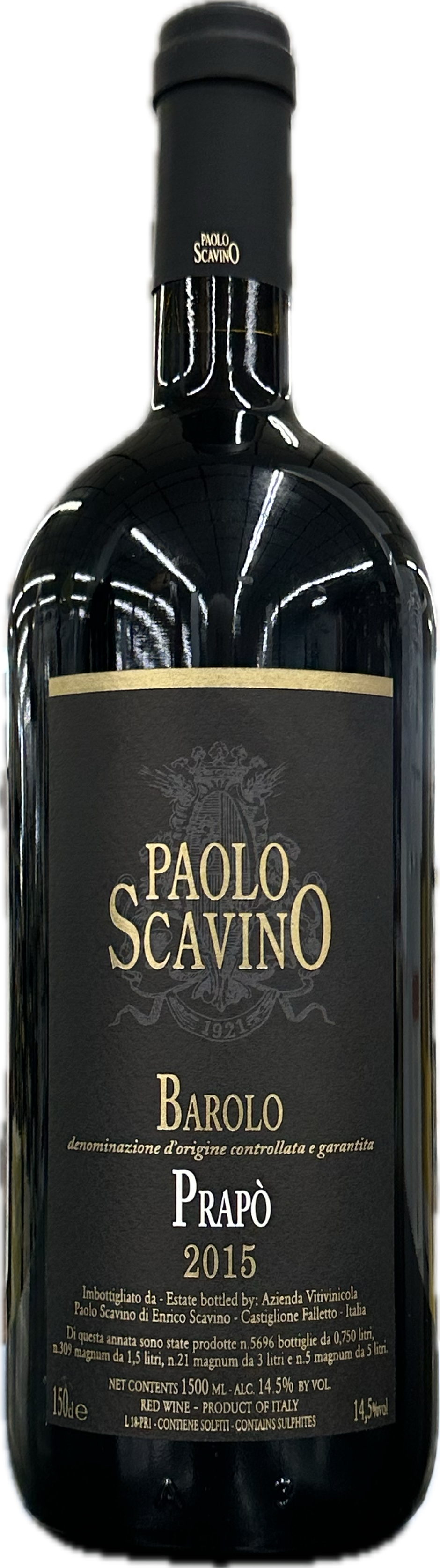 SCAVINO BAROLO PRAPO 2015 1.5