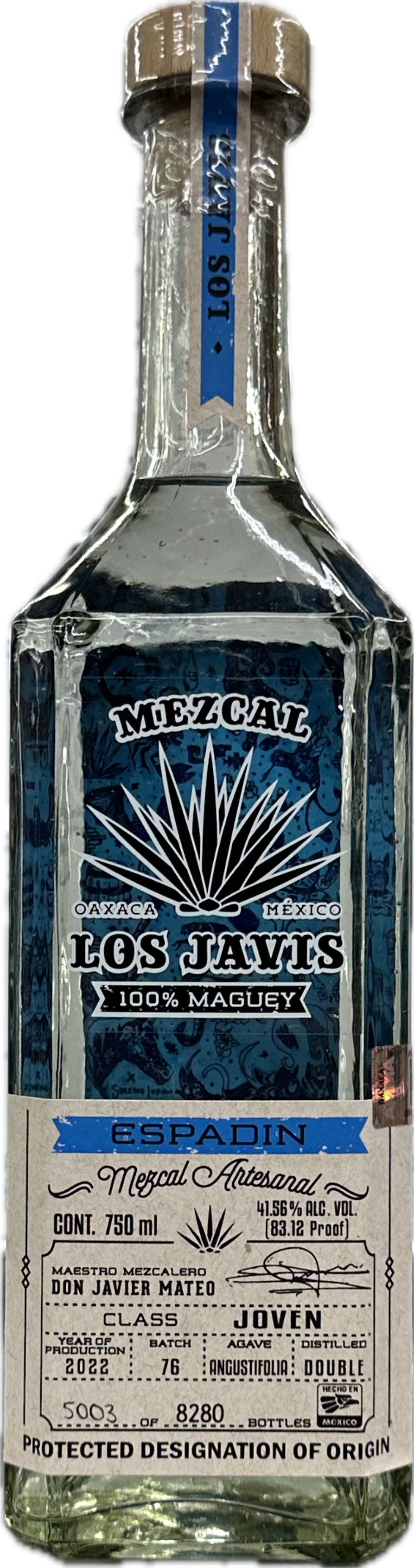 LOS JAVIS MEZCAL 750