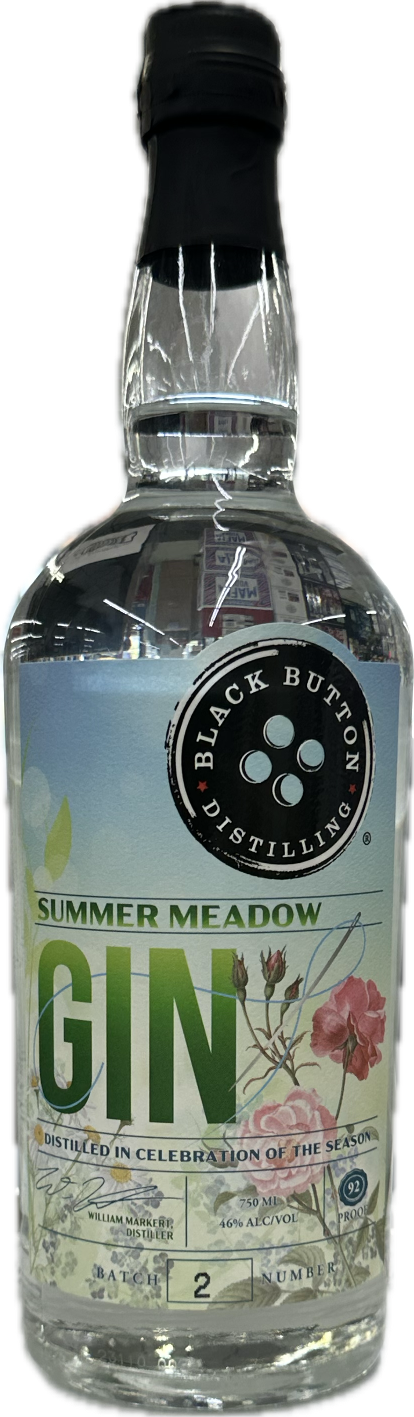 BLACK BUTTON SUMMER MEADOW 750