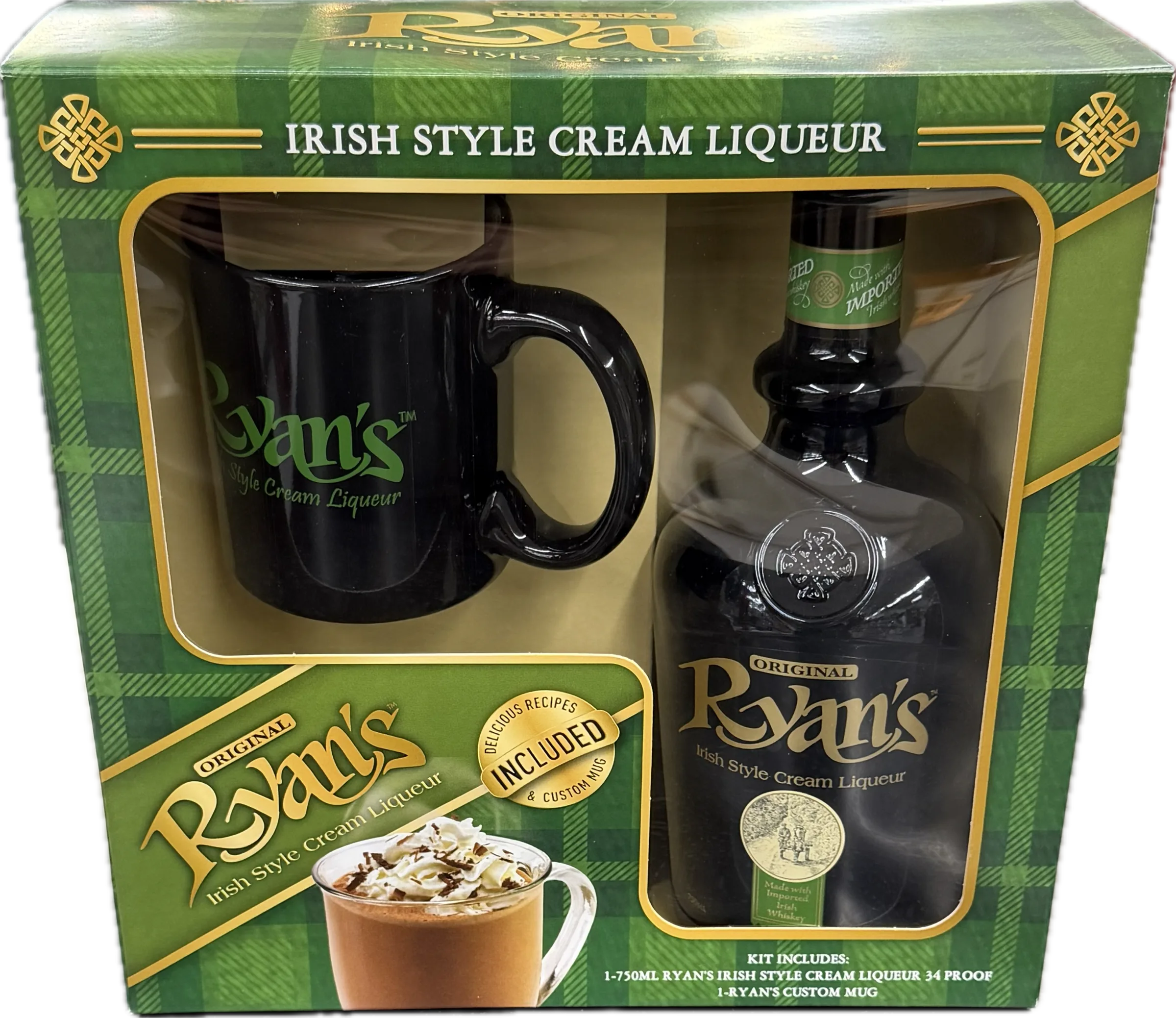 RYANS CREAM 750 W/MUG