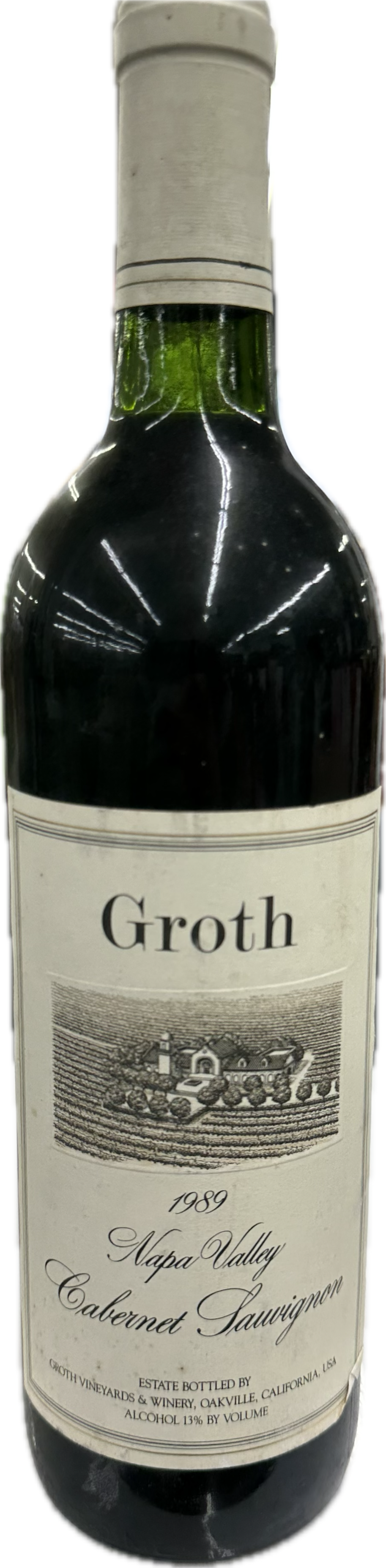 GROTH CAB SAUV '89 750