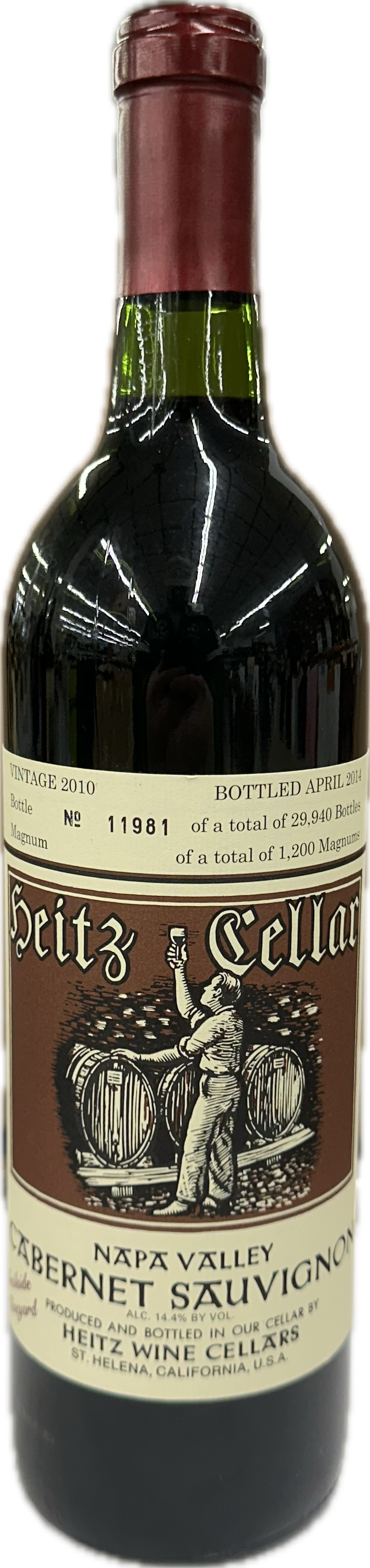 HEITZ TRAIL CAB SAUV '07 750