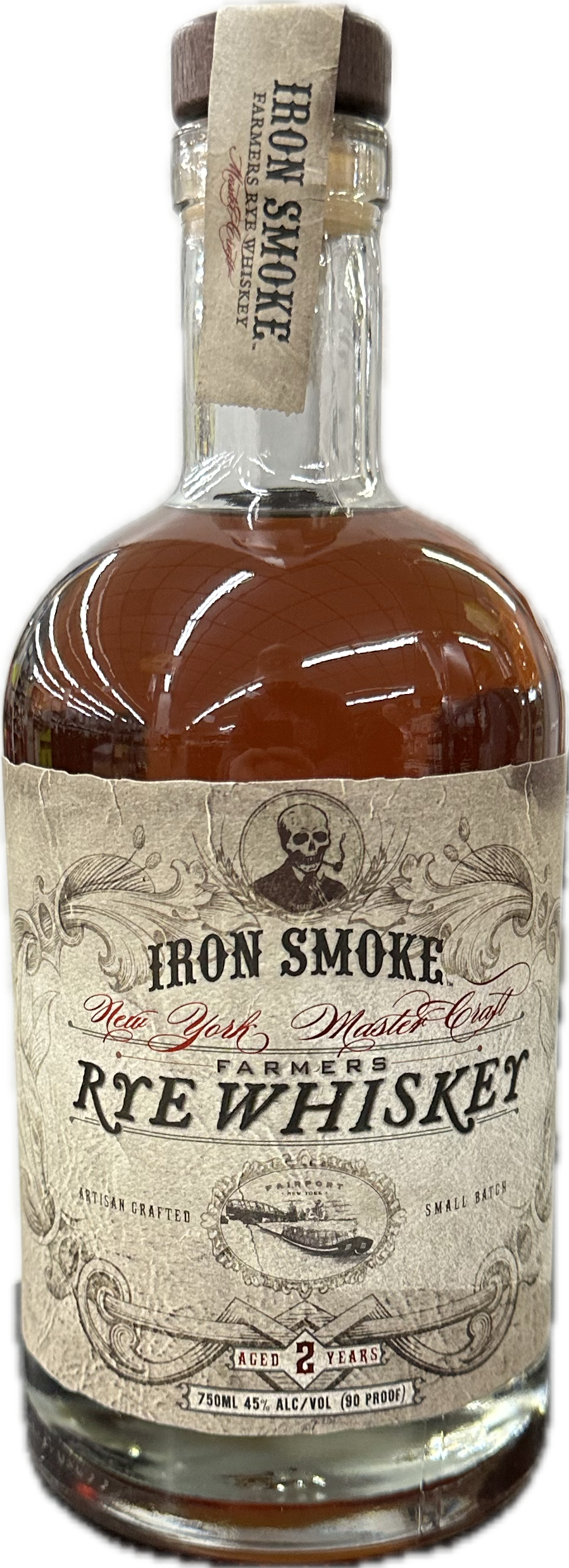 IRON SMOKE RYE 750