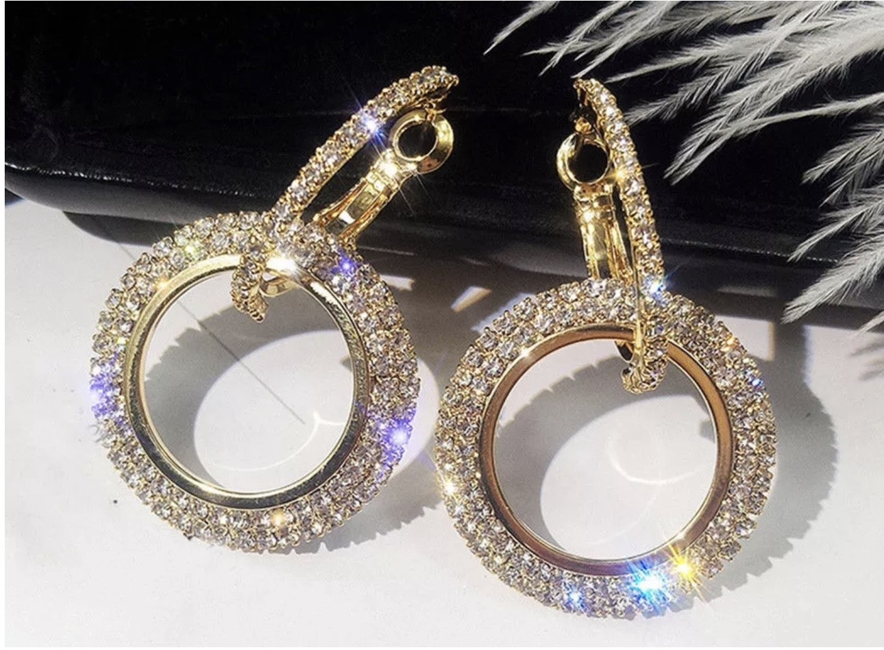 Crystal Earring Set  $68  Priced per pair