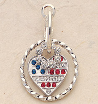 Combo #5  Americas Heart Set w/ choose hoop size