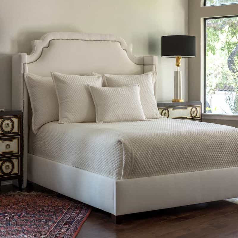 Marilyn Shelter Headboard with Rails by Lili Alessandra