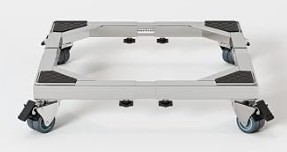 Heavy Duty Stainless Steel Rolling Base Station 