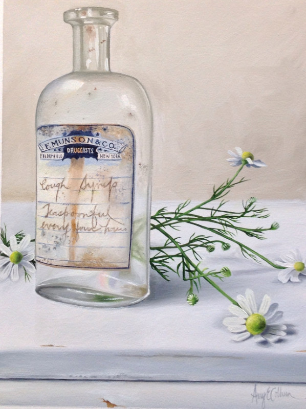 Apothecary bottle, Chamomile