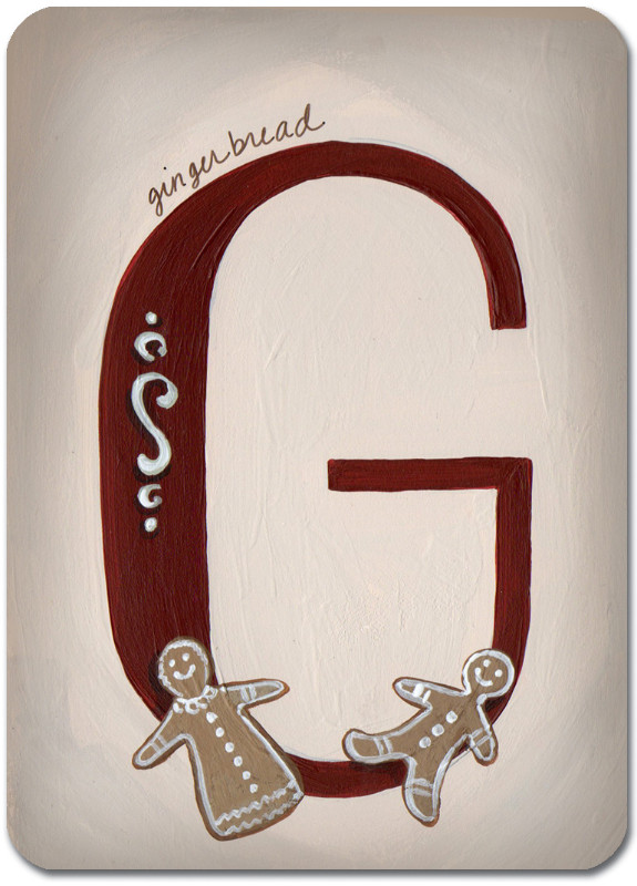 G is for Gingerbread