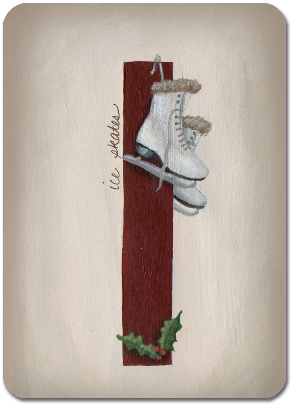 I is for Ice Skates