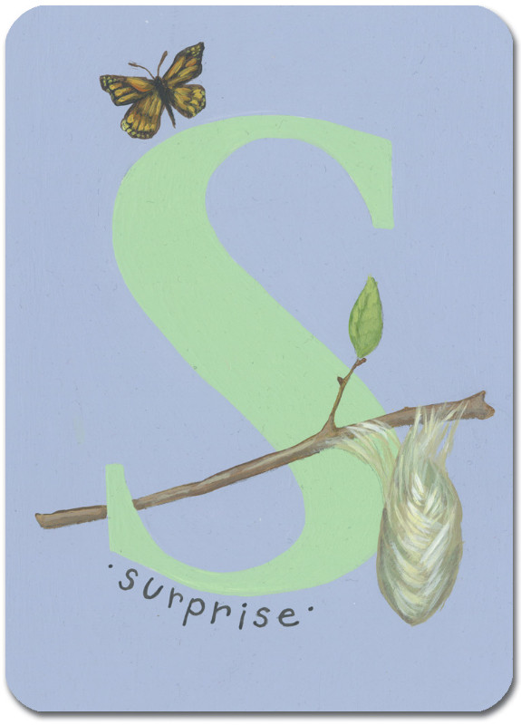 S is for Surprise (Blue)