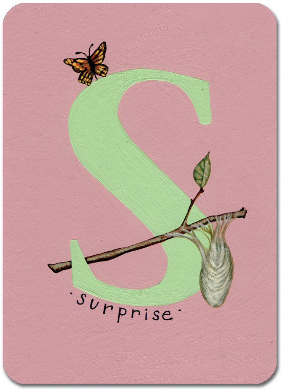 S is for Surprise (Pink)